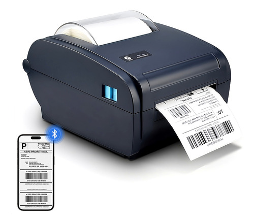 Impresora Térmica De Etiquetas De Envío Bluetooth Usb 180mm