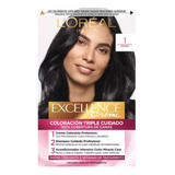  Kit De Coloración Excellence Creme L'oréal Paris Tono 1 Neg