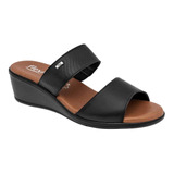 Sandalias Mujer Flexi Negro 116-808