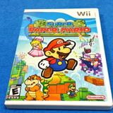 Super Paper Mario -con Manual Y Folleto Para Nintendo Wii