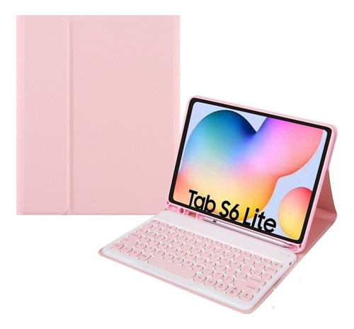 Funda De Teclado Para Samsung Galaxy Tab S6 Lite Sm-p610