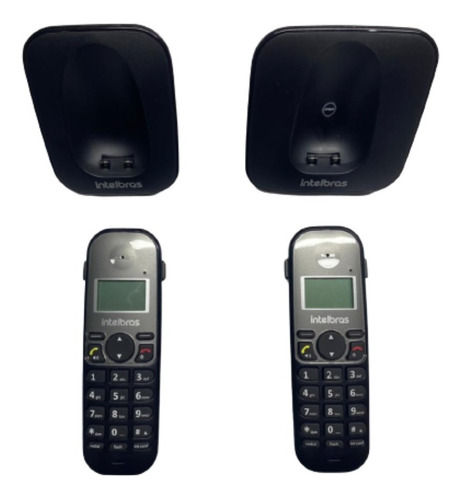 Telefone S/ Fio Digital Intelbras Ts 5120 + Extensão Ts 5121