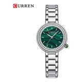 Reloj Para Mujer Curren 9089 9089 Plateado