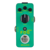 Mooer Fog Pedal De Fuzz Para Bajo Color Verde Claro