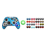 Forro Control Xbox Series + Dos Grips Diseños