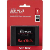 Disco Sólido Interno Sandisk Ssd Plus 1tb - Pronta Entrega