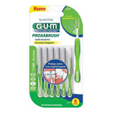 Cepillo Interdental Gum Proxabrush 1414 Fino 6u 1.1mm Flexib