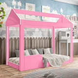 Cama Infantil 160cm Casinha Montessoriana Crystal J&a Wt