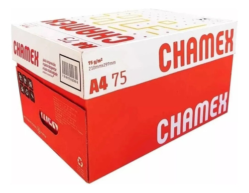 Papel Sulfite Chamex A4 - 5000 Folhas