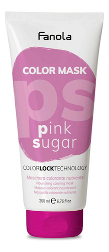 Mascarilla De Color Fanola Nourishing Pink Sugar