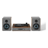 Crosley Cr7020a-gy Aria - Tocadiscos Bluetooth De 3 Velocida