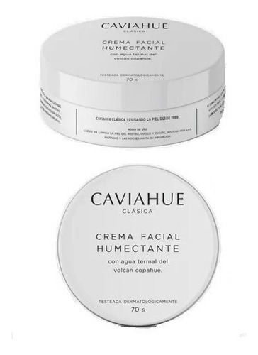 Caviahue Crema Facial Humectante Con Agua Termal X Caviahue