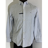 Camisa Tommy Hilfiger Manga Larga 100s 2ply 100% Original