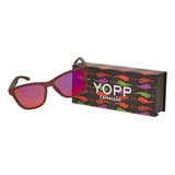 Óculos De Sol Yopp Polarizado Uv400 Camaleão Vermelho