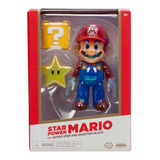 Mario Bros Star Power Figura 4 Inch Original Jakks Pacific