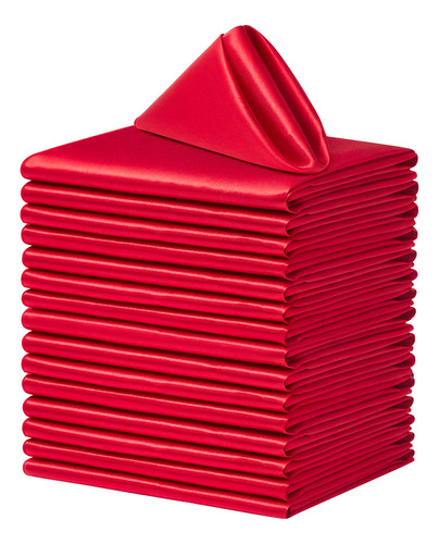Servilletas De Tela Mantel Colores 43×43cm Paquete 25piezas