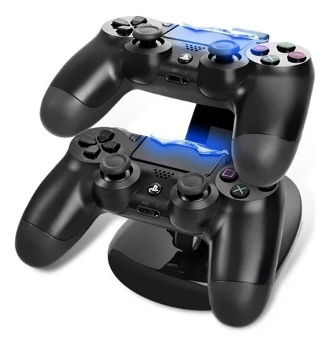 Estacion Carga Base Cargador Doble Control Mando Ps4