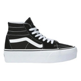 Tenis Vans Sk-8hi Tapered Stackform Negro/blanco Vn0a5jmkbmx