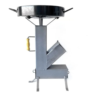 Cocina Rocket Stove Cohete A Leña Carbon Para Disco Paellera | Envío gratis