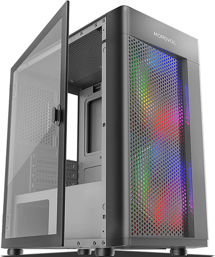 Mesh Matx Microatx Case  Computer Case, 2pcs Ã Ventila...