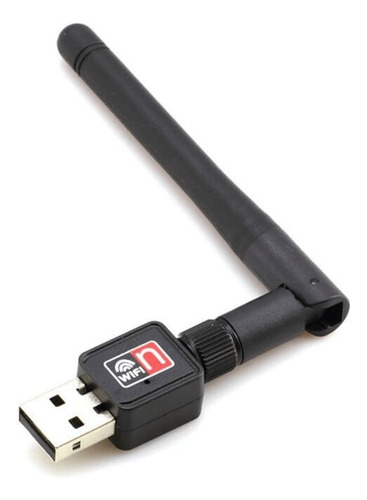 Adaptador Receptor Wifi Usb Inalambrico 1200 Mbps Con Antena