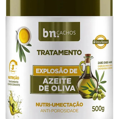 Máscara De Tratamento Explosão De Azeite De Oliva 500g | Parcelamento sem juros