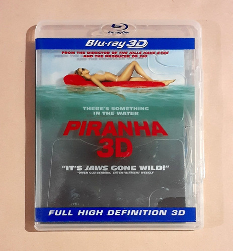 Piranha 3d ( Piraña 3d - 2010 ) - Blu-ray 3d + 2d Original