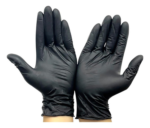 Guantes De Nitrilo/guantes Desechables 100 Piezas