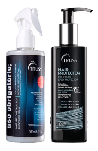 Truss Kit Hair Protector E Uso Obrigatório Tradicional