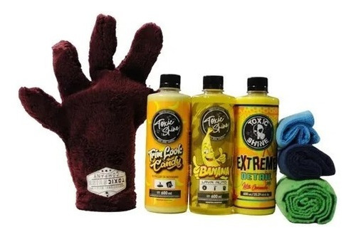 Kit De Lavado Candy Banana Toxic Shine Completo