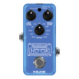 Pedal Nux Hook Drum & Loop Ndl-3 Para Guitarra Eléctrica Color Azul