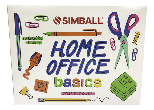 Kit Home Office Basics Marca: Simball  Caja X 13 Items