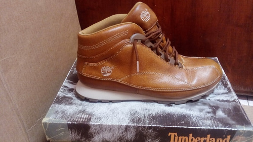 Bota Timberland Piel Color Camello Para Dama Número 25