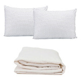 Protector + Almohada Matrimonial Dicasa Supreme 2pack Blanco