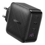 Cargador Ugreen 65w Gan Usb Tipo C. 4 Puertos