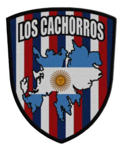 Parche Termoadhesivo Malvinas Y Los Cachorros Salta