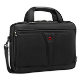 Wenger Portafolio Bc Up Para Laptop De 14 Pulgadas, Negro