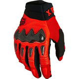 Guantes Fox Para Moto Bomber Rojo