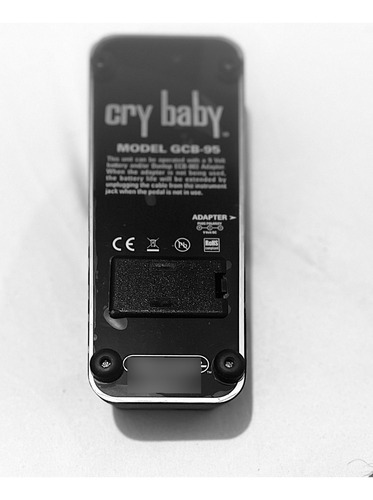 Pedal De Efecto Cry Baby Standard Wah Gcb95