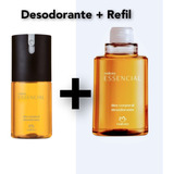 Desodorante Essencial Natura Masculino + Refil