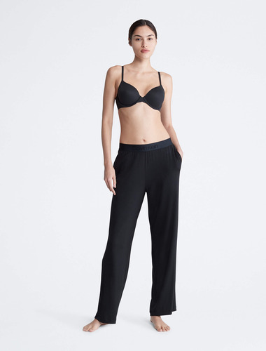 Pantalón Negro De Pijama Para Mujer Calvin Klein