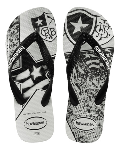 Chinelos Havaianas Top Times Do Rio - Oficial Original