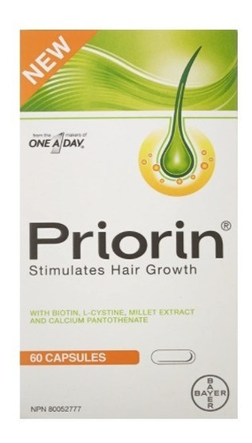 Estimula Incrementa Crecimiento Cabello. Priorin 60cap