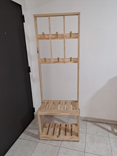 Mueble Recbidor Perchero Y Zapatero