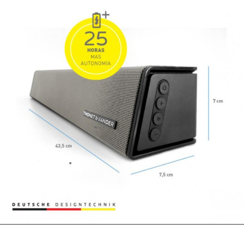 Parlante Barra De Sonido Portatil Bluetooth Sin Uso