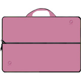 Funda Maletín Macbook 13 / 15.5 C/ Bolsillo Y Manijas | Rosa