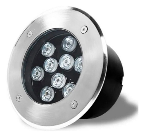 20 Pz Lampara Led Para Piso 9w Empotrable Exteriores Emp9p