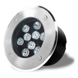 20 Pz Lampara Led Para Piso 9w Empotrable Exteriores Emp9p