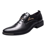 Zapatos De Cuero Para Hombre R, Zapatos Casuales Formales Co