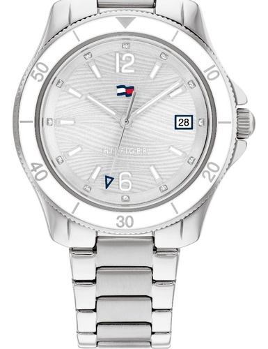 Reloj Tommy Hilfiger Th1782512 Dama Acero Calendario